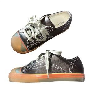 Morgan & Milo Boys Brown Leather Shoes